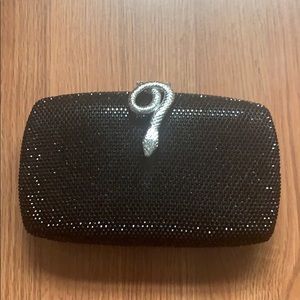 Black clutch purse